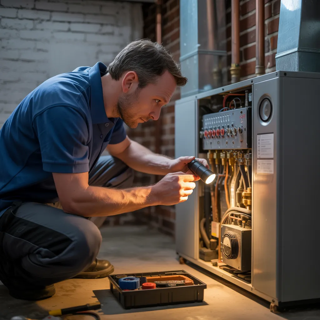 Opening Your Heating and Air Conditioning Control Panel