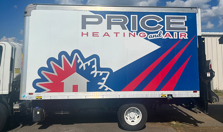Price heating and air trailer