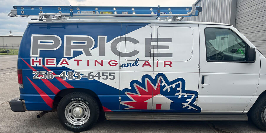 Price Heating and Air van